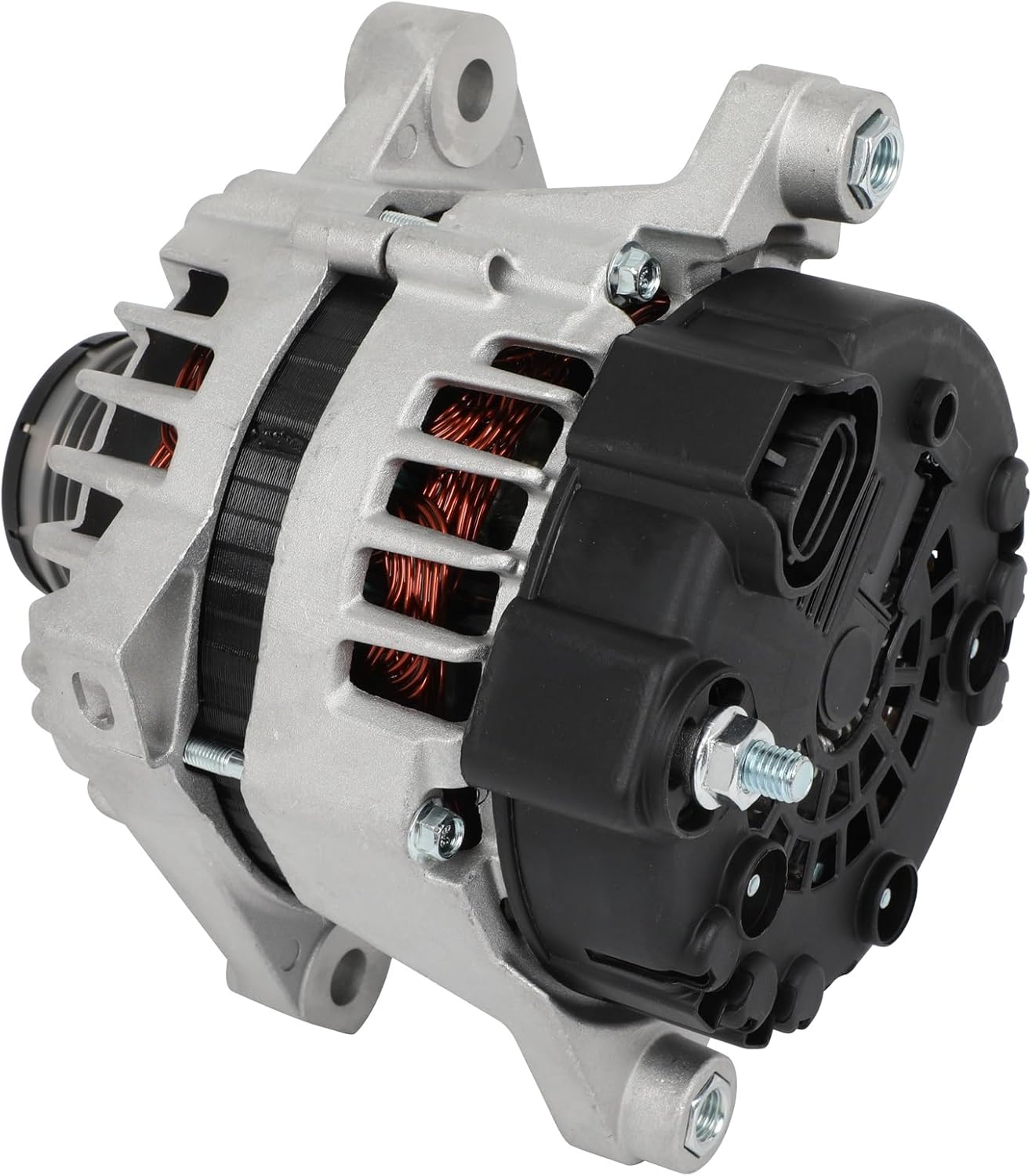 cciyu 11702 Alternators Replacement for Hyundai for Tucson 2.4L 2014-2015,for Kia for Sportage 2.0L 2015-2016,for Kia for Sportage 2.4L 2014-2016 Alternator 6-Groove Pulley