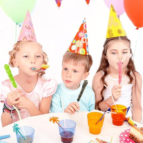 Miniatura 5 de Palito de cristales de dulce, palos de cristal de azúcar para cumpleaños, bodas, recepción, dulces, decoraciones, novias y baby showers