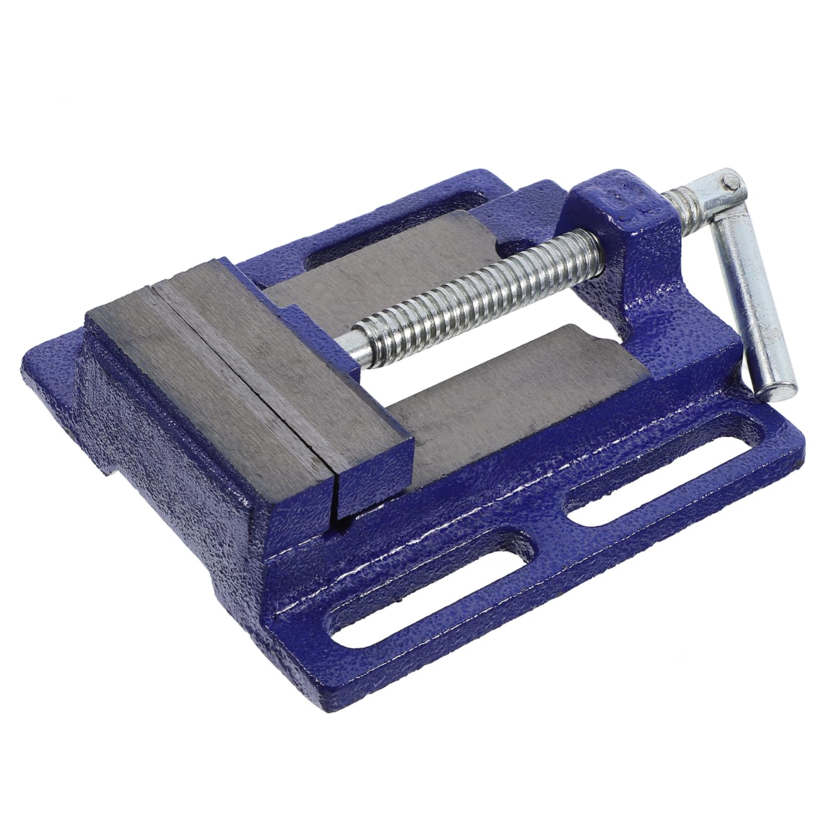 SOLUSTRE Abrazadera de Banco para Carpintería de Acero, para Madera 77mm de Abertura y 80mm de Sujeción, Taller