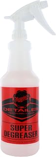 Meguiar's D20108 Super Degreaser Bottle - 32 oz. Capacity W/ Meguiar's D110516 Standard Sprayer