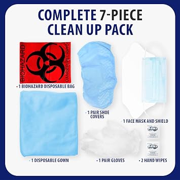 MFASCO First Aid Personal Protection Kit with Disposable PPE