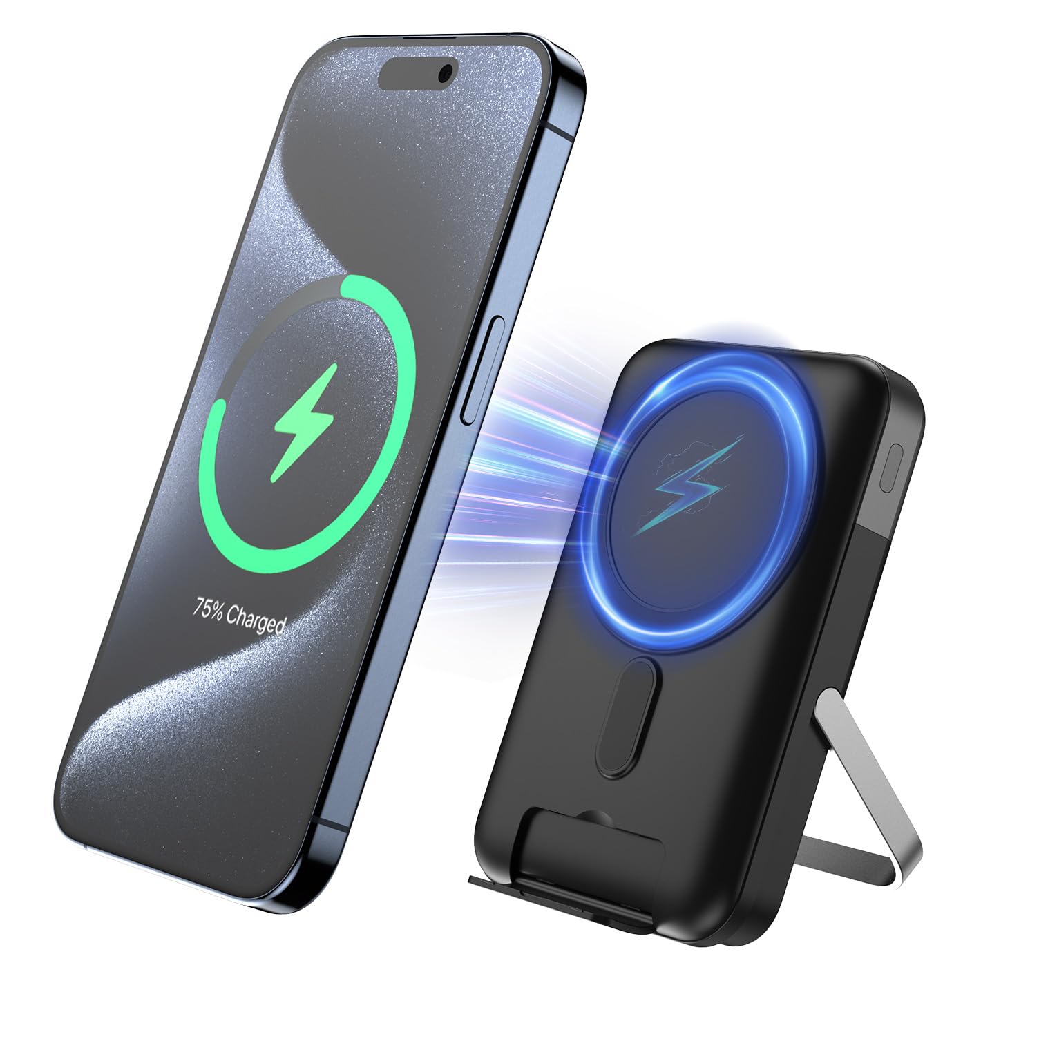 Power Bank Magnetico 10000mAh - Caricatore Wireless 22.5W Per IPhone E Android - Foto 7