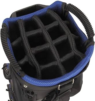 Ram Golf Waterproof Cart/Trolley Bag - 14 Way Club Dividers Black Ram Golf Waterproof Cart/Trolley Bag - 14 Way Club Dividers Black