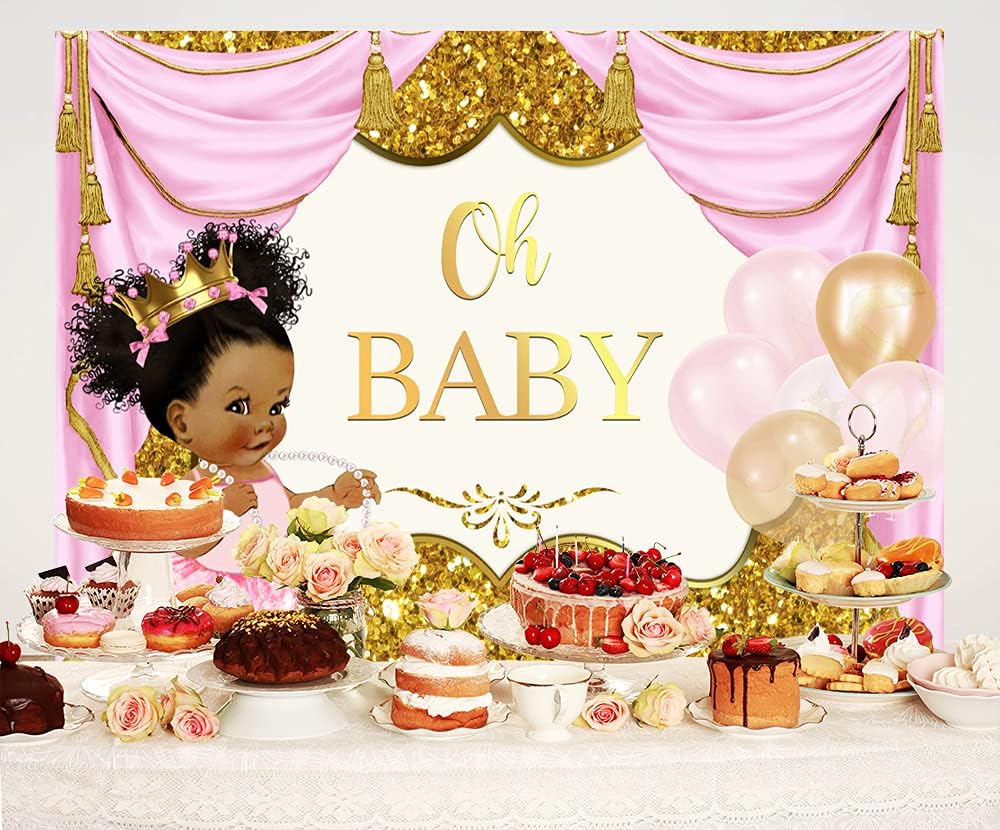 Pink Royal Baby Shower Theme Royal Princess Pink And Gold Baby