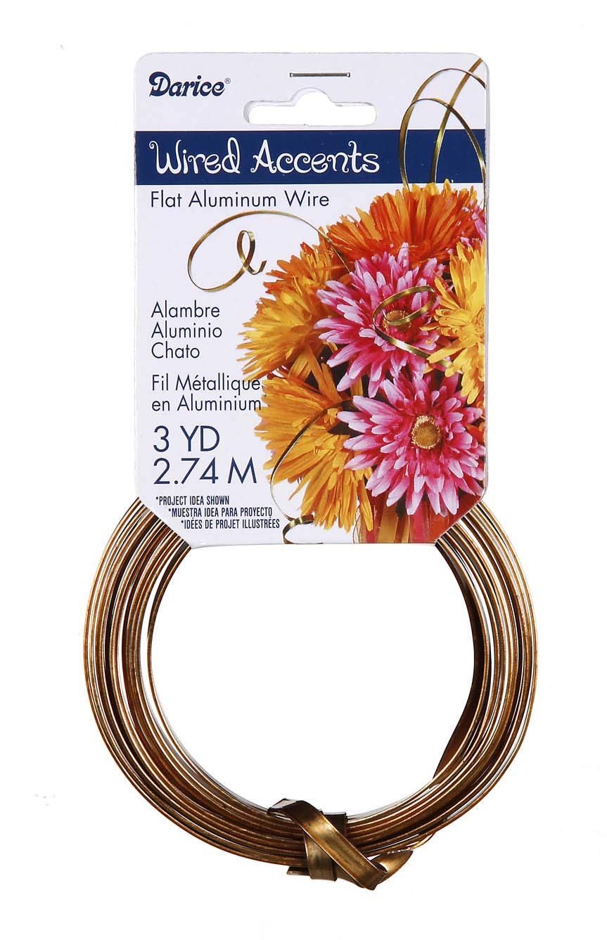 Alambre para floristería de 4,5 mm resistente para fijar ramos pesados