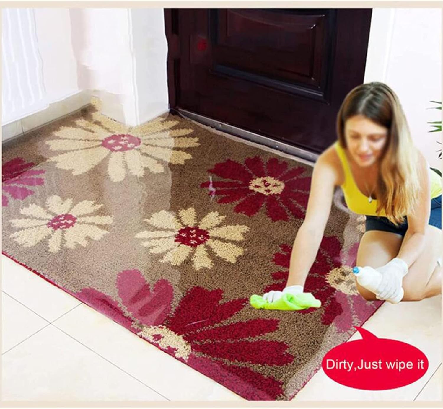 Transparent Chair Mat Transparent Plastic Runner Rug, Office Chair Mat for Hard Wood Floors Clear Rectangle PVC Floor Mat Protector Thick 1mm,60/70/80/90/100cm,1mm-70x300cm