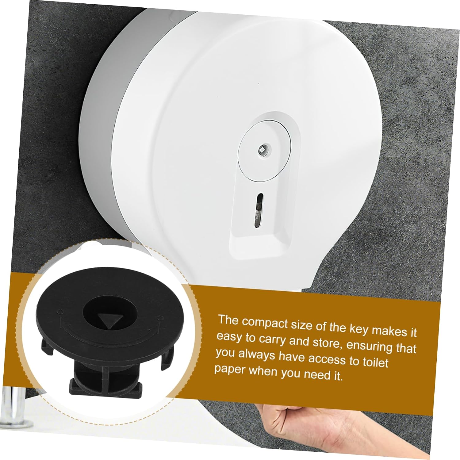 2pcs Paper Roll Dispenser Lock Replacement for Commercial Paper Towel Holders Secure and Practical Locking Mechanism for Enhanced Safety and Cleanliness