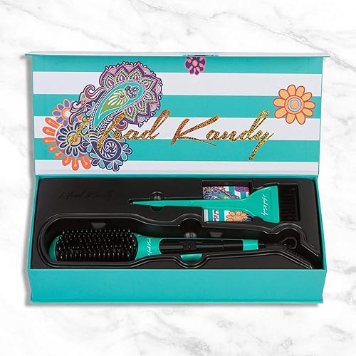 Miniatura 34 de Head Kandy Un cepillo alisador de pelo superior con calor | Cepillo caliente con revestimiento de cerámica | Tecnología anti quemaduras | Negro