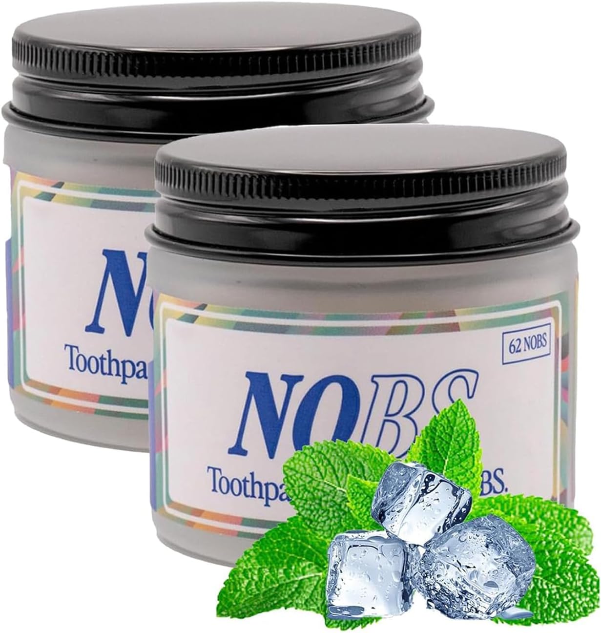 Nobs Toothpaste Tablets, Nobs Chewable Toothpaste Tablets, Nobs Toothpaste, Nobs Toothpaste Tablets Cavity, Nano Hydroxyapatite Remineralizing Toothpaste, Chewable Toothpaste Tablets (2PC)