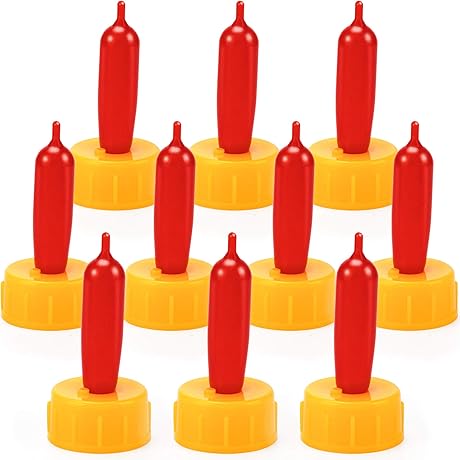 PAGOW Lamb Nipples for Bottle: 10 PCS Pritchard Nipple for Goats and Goat Kids