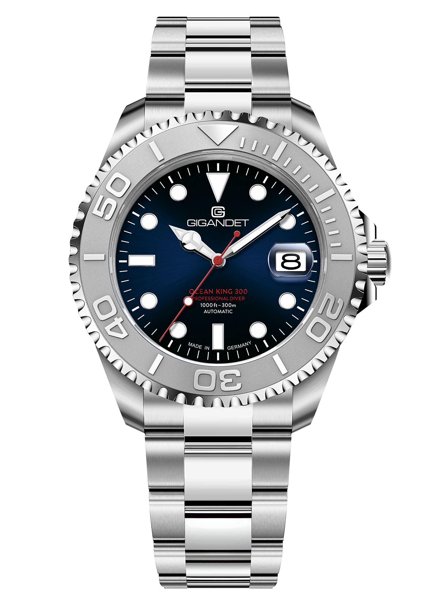Gigandet Orologio da Uomo Sub Orologio Automatico - Oceano King - G404-002M