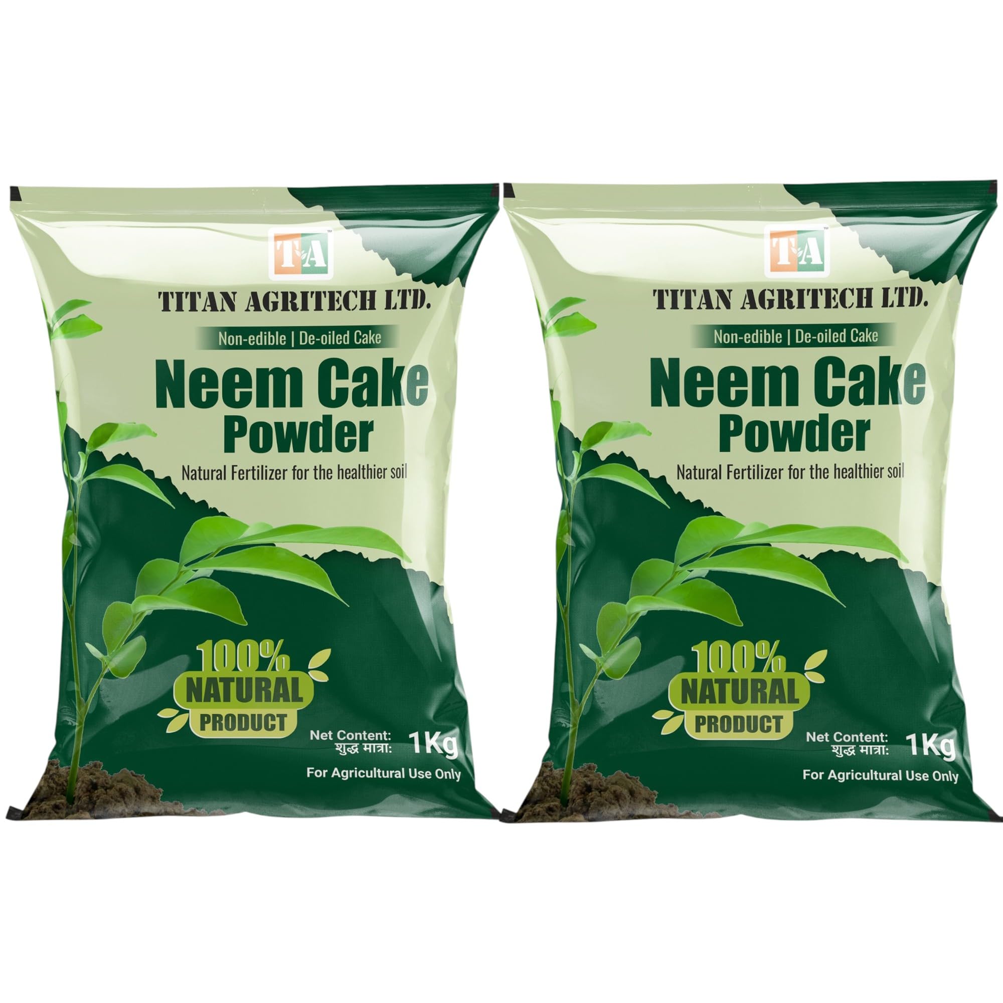 TITAN AGRITECH LIMITED Neem Cake Powder for Plants -1 kg (Pack of 2)-image-14