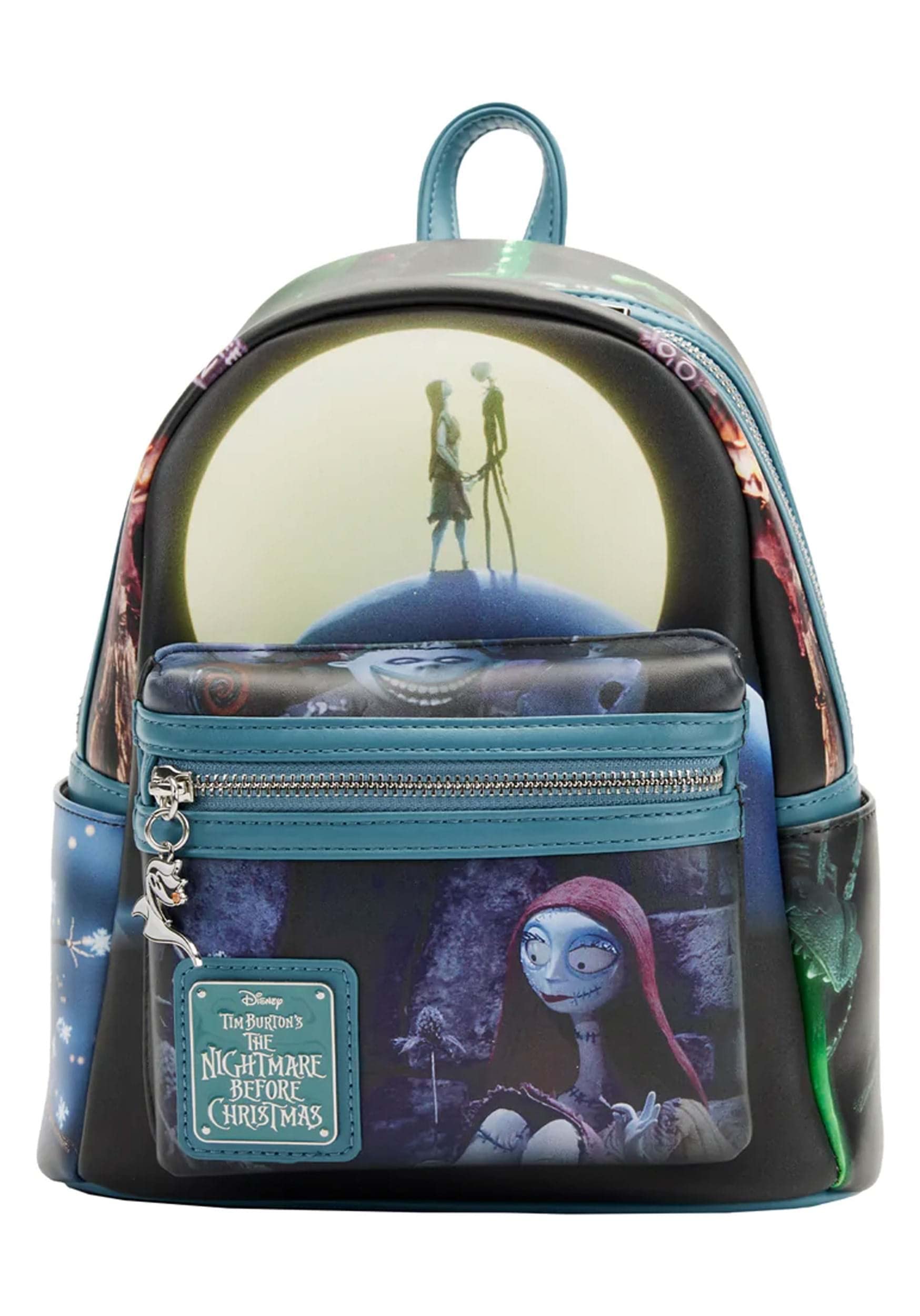 Loungefly Disney Nightmare Before Christmas Final Frame Womens Double Strap Shoulder Bag Purse