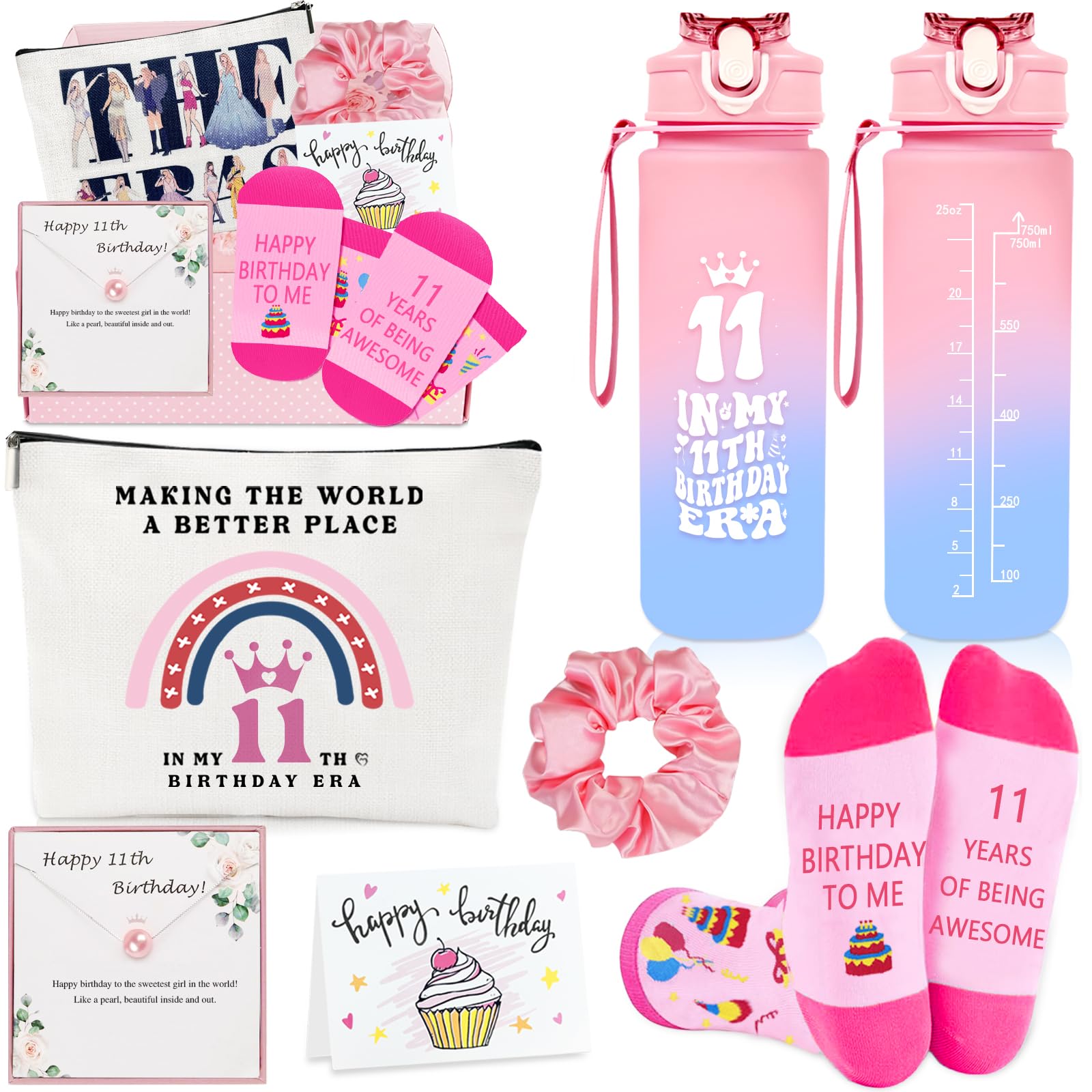 Awfrky 11 Year Old Girl Gifts - Cool Stuff for Teen Girls' 11th Birthday - Daughter, Niece, Granddaughter Decorations