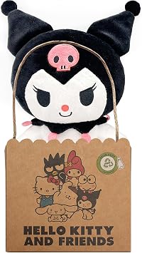 Joy Toy - Sanrio Kuromi Plush Toy 24 cm in Cardboard Bag