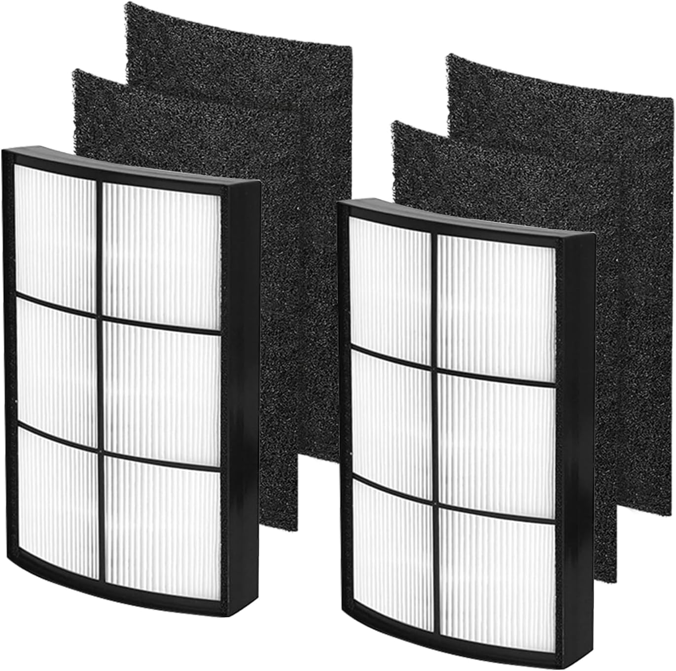 Breeze Filter Replacement, Compatible with PureZone Breeze Tabletop 2-in-1 Air Purifier, 2 Pack (Breeze Tabletop Filter PECOMPAP)