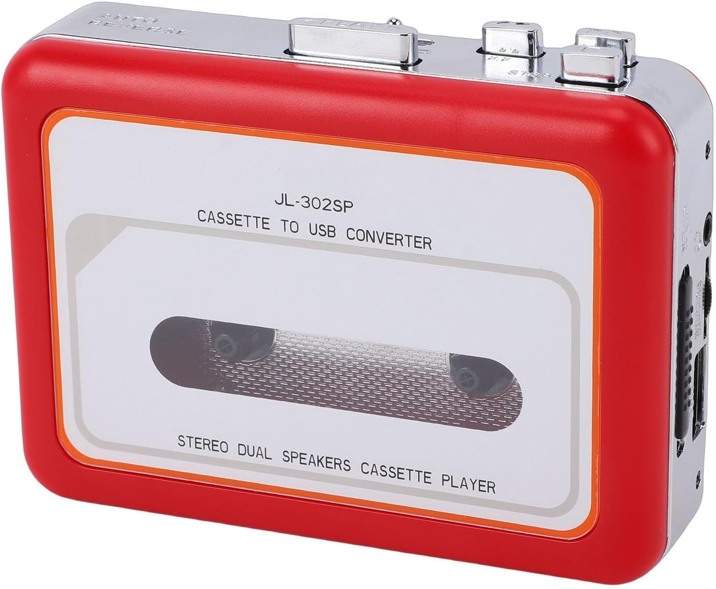 Cassette Player Tape Recorders, Portable Cassette Tape Player, MP3 Conversion with USB Flash Drive, Built in Dual Speakers & 3.5mm Headphone Jack AUX Input, Ideal for