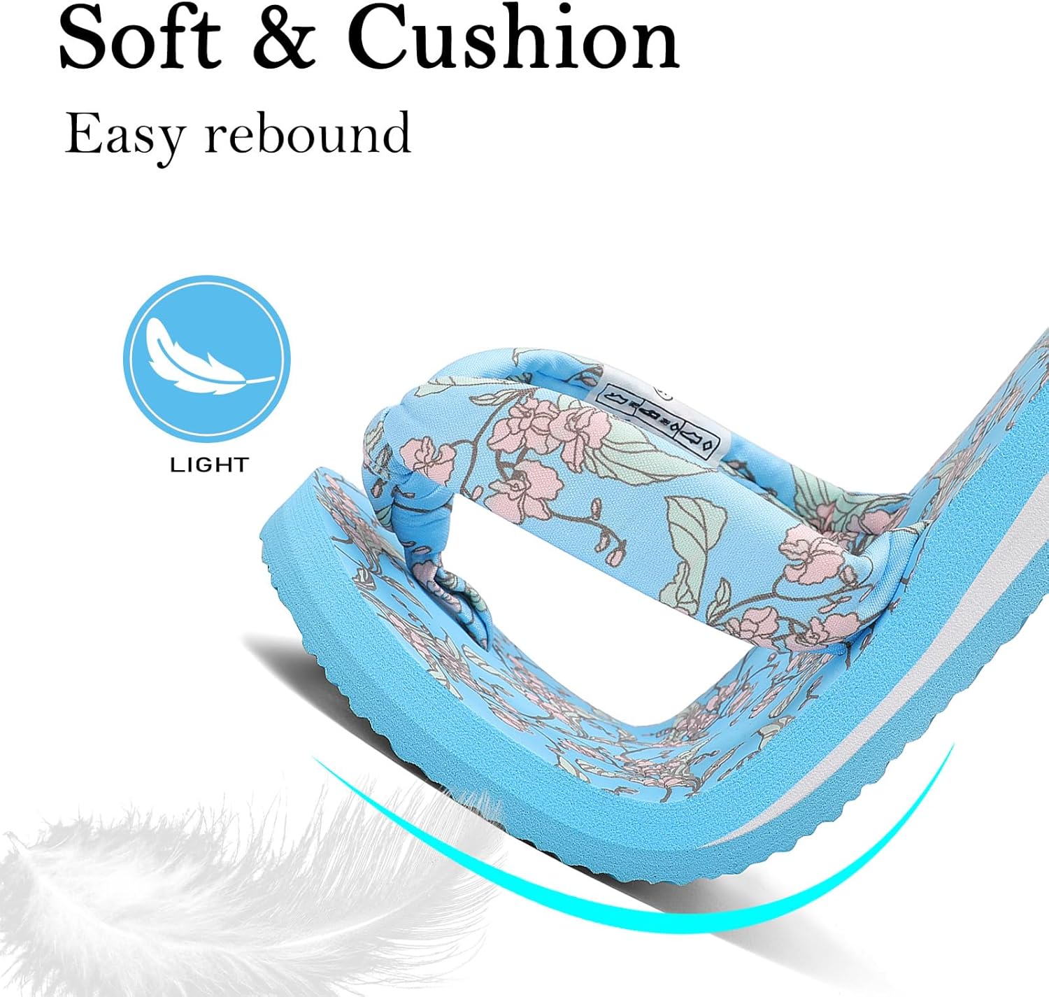 Flip Flops for Women,Yoga Mat Flip Flops Women,Beach Thong Sandals for Women,Indoor and Outdoor Womens Flip Flops - Image 6