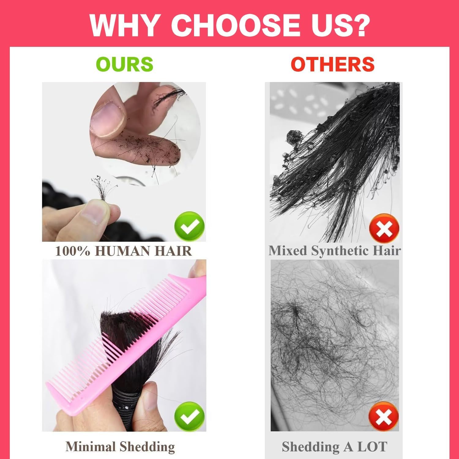 Highlight P4/27 Human Braiding Hair 1 Bundle Water Wave Bulk Human Hair for Braiding 100% Unprocessed Brazilian Human Hair No Weft Human Hair Extensions for Boho Braids (20 inch/50g) - Image 4
