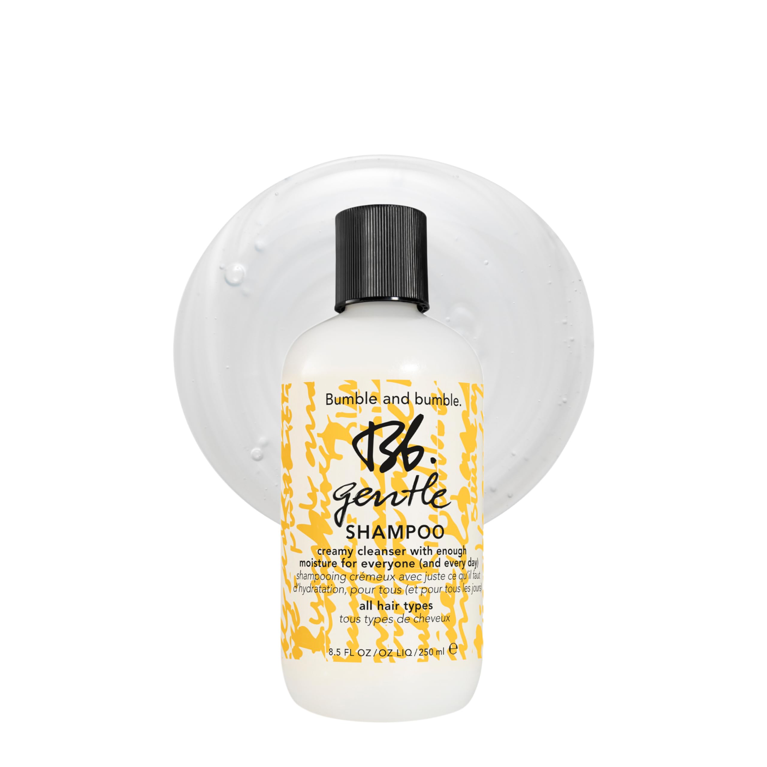 Bumble and bumble. Gentle Hydrating Shampoo For Every Day | Adds Moisture + Shine | For Normal to Dry Curly, Wavy, Straight Hair Types | With Glycerin + Avocado Oil