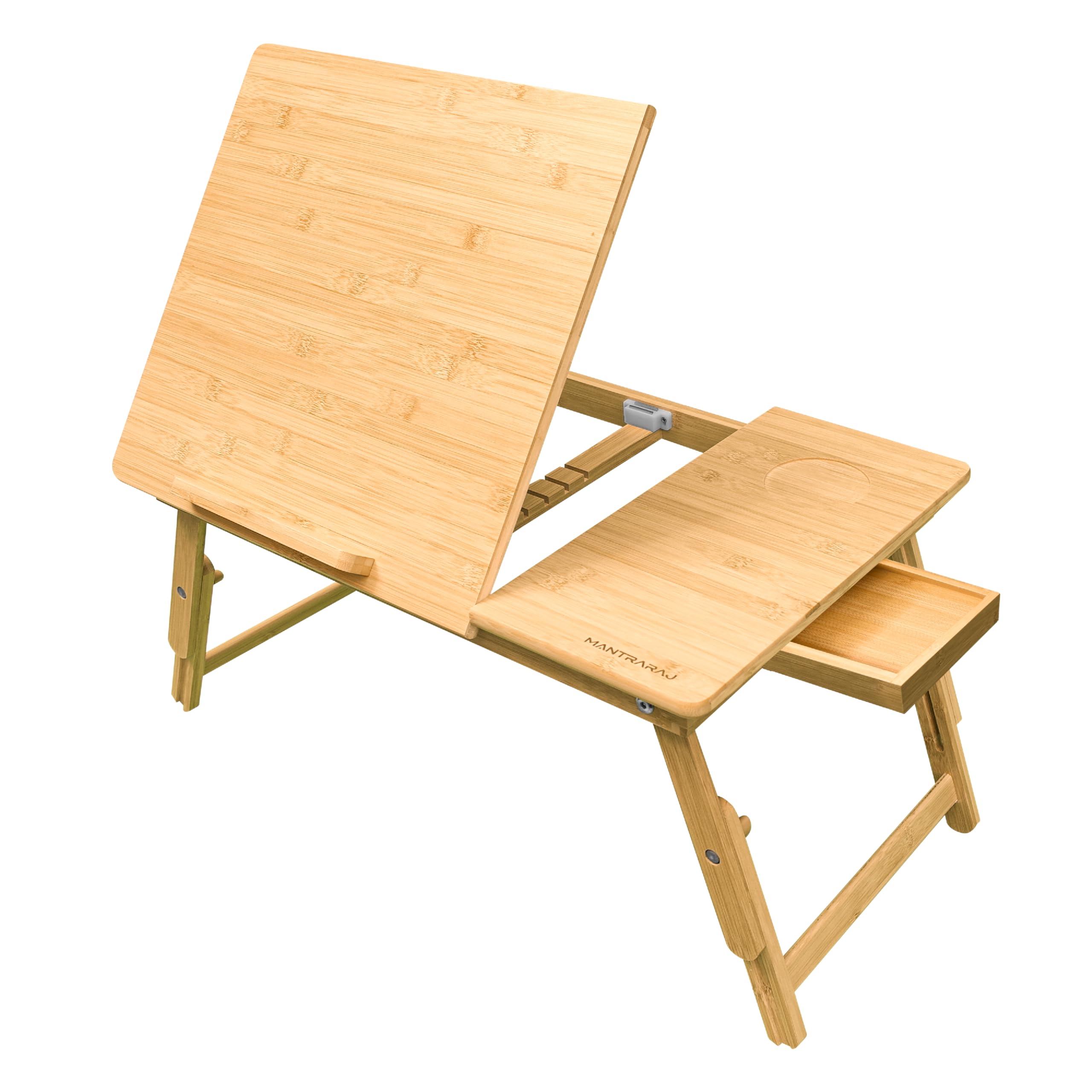 Portable Bamboo Laptop Desk Table - Natural