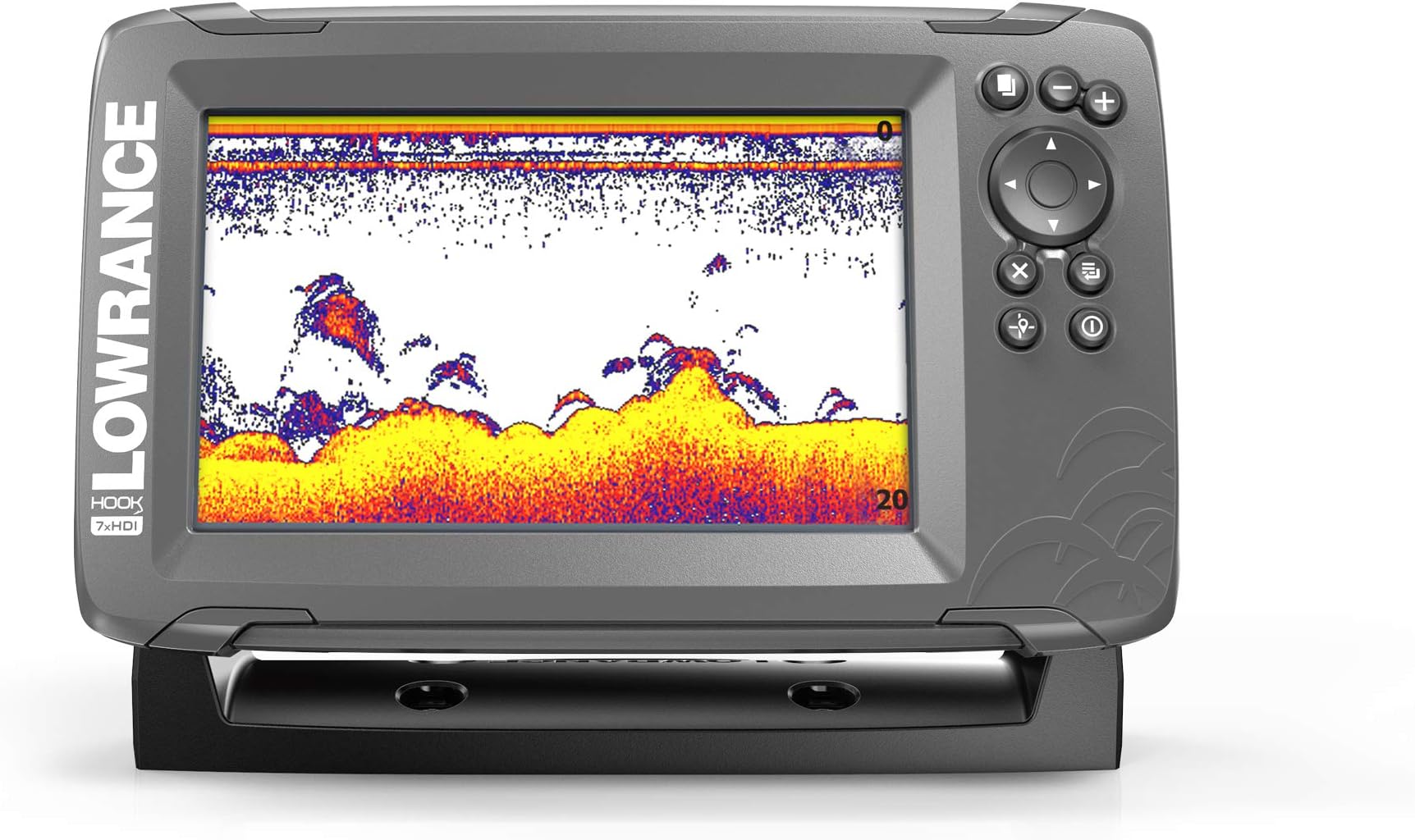 Lowrance HOOK2 Fish Finder with SplitShot Transducer and GPS Plotter