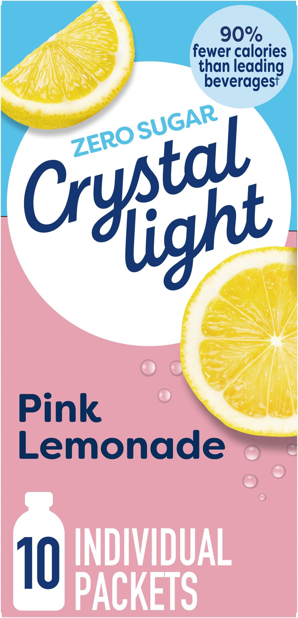 Pink Lemonade Naturally Flavored Powdered Drink Mix, 10 ct On-the-Go-Packets