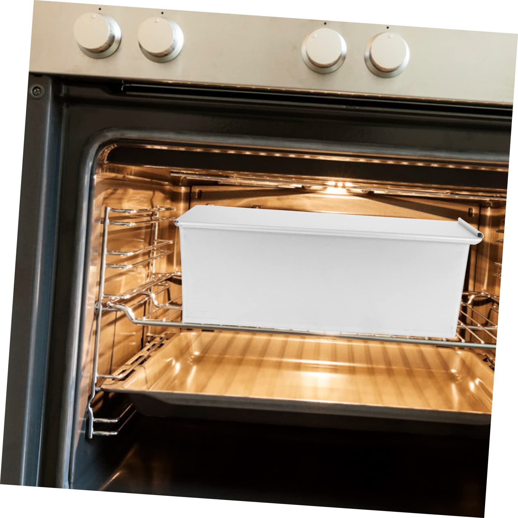 TOYANDONA Moule à Adhésif avec Couvercle Outil de Cuisson pour Gâteau Accessoire de Pâtisserie Pratique