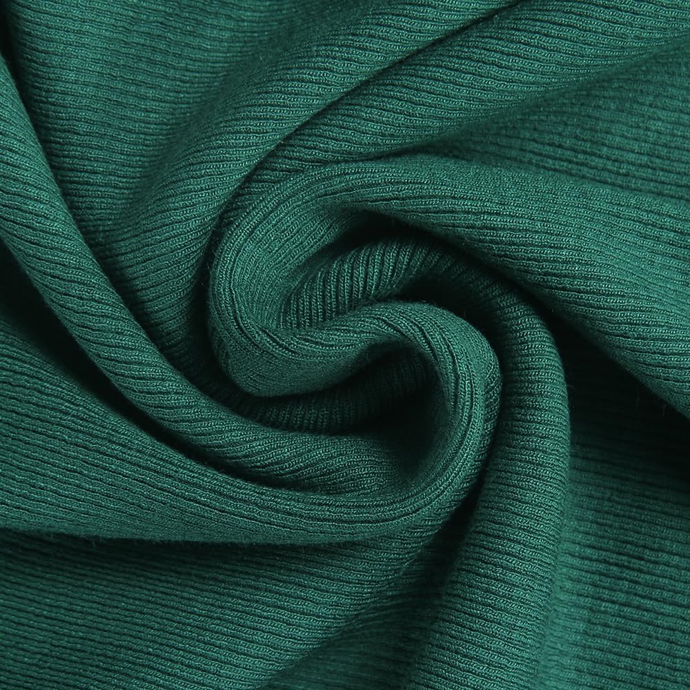 GEMBERA Womens Long Sleeve Turtle Neck Basic Slim Fitted Ribbed Knit Tops Thermal Shirts - Image 7