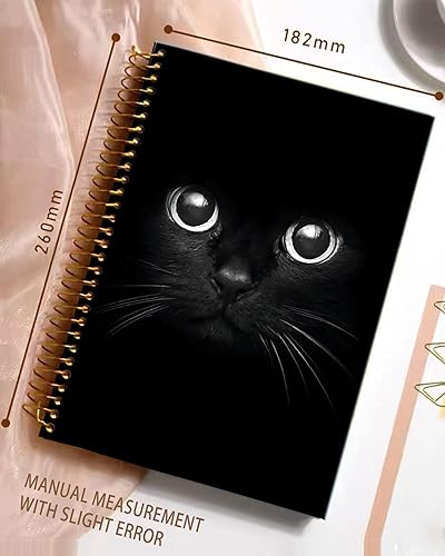 Miniatura 2 de iampanda Cuaderno de diario en espiral encuadernación fuerte de doble alambre con papel de primera calidad para niñas y mujeres cuaderno de 60 hojas