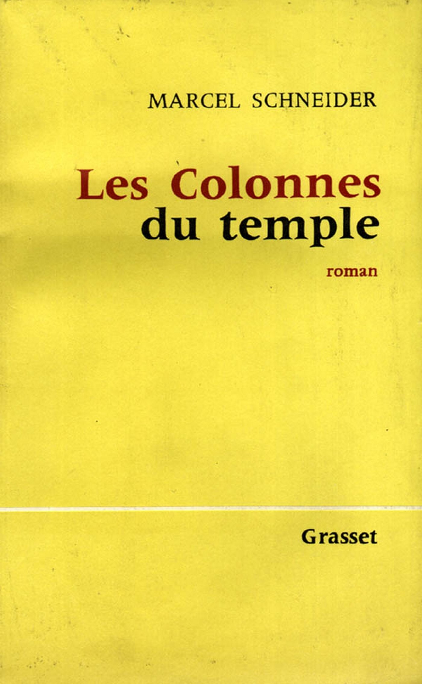 Les colonnes du temple (French Edition)