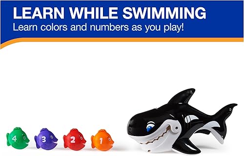 Miniatura 3 de SwimWays Gobble Gobble Guppies Juguete educativo de agua, recuerdos de fiesta en la piscina y juguetes de baño para niños a partir de 2 años