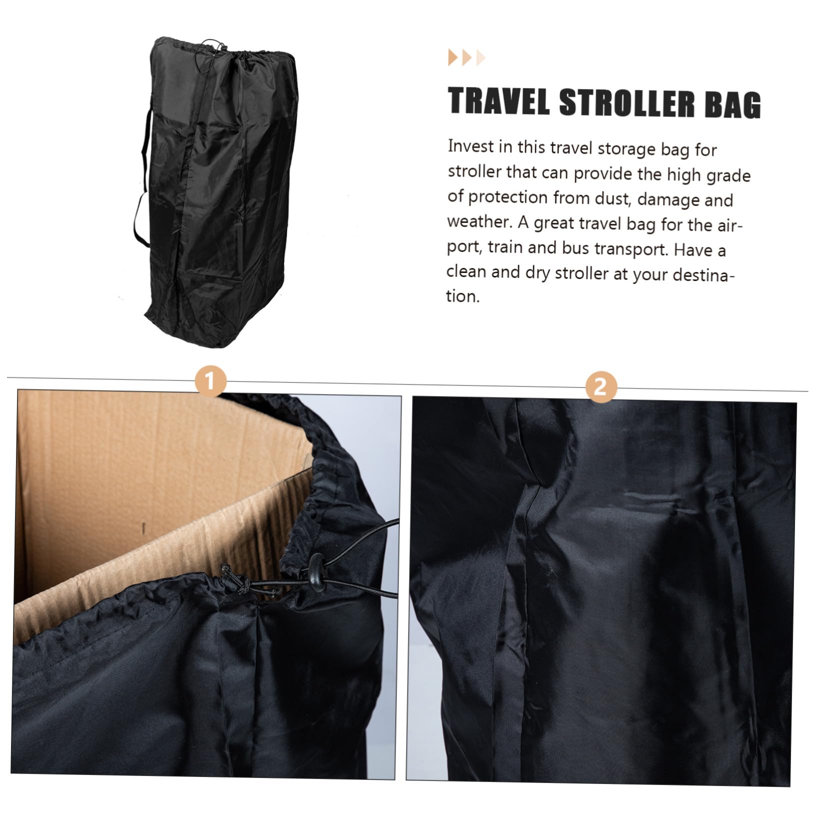 VICASKY Borsa Per Passeggini Da Viaggio e Resistente Per Controllo Aeroporto Con Spallacci Comodi e Design Per Trasporto Facile e Sicuro Di Passeggini Viaggio
