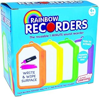 Junior Learning Rainbow Recorders (Set of Four), Multi Colored