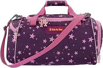 Step by Step Sports Bag, with Wet Laundry Compartment, Removable Carrying Strap, Adjustable Shoulder Strap, from the 1st Grade onwards, 13 L