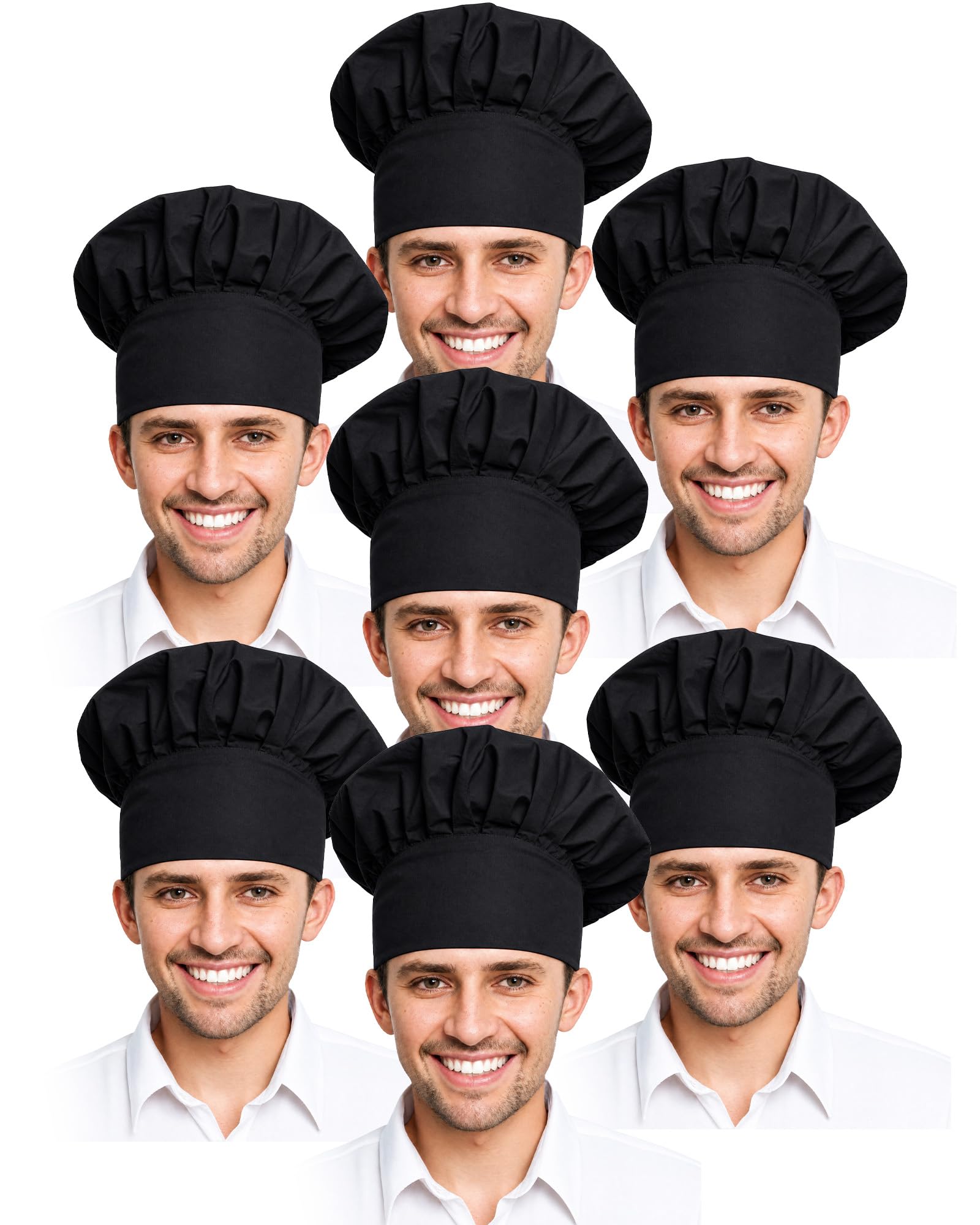 Xeoxarel Chef Hat for Men/Women, Baker Kitchen Cooking Cap