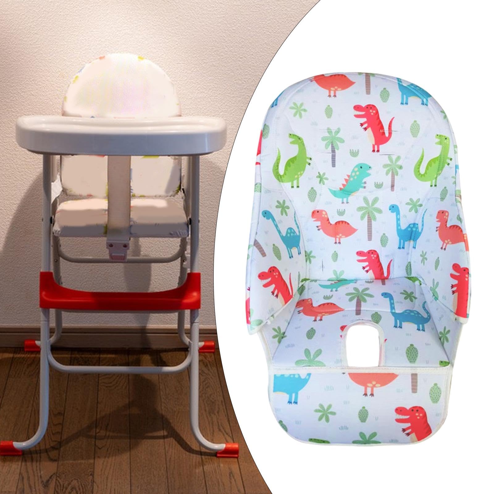 Coprisedia da pranzo per bambini, coprisedia da pranzo, coprisedia per bambini, neonati, Dinosauro