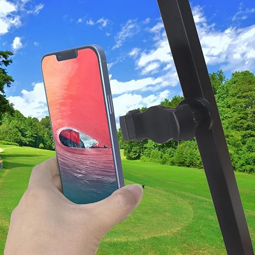 Miniatura 2 de Soporte para teléfono para carrito de golf, fuerte soporte magnético para teléfono celular que se fija a superficies de acero, accesorios de carrito