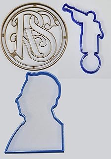 MORMON LDS LATTER DAY SAINTS JOSEPH SMITH PROPHET RELIEF SOCIETY SET OF 3 COOKIE CUTTERS USA PR1024