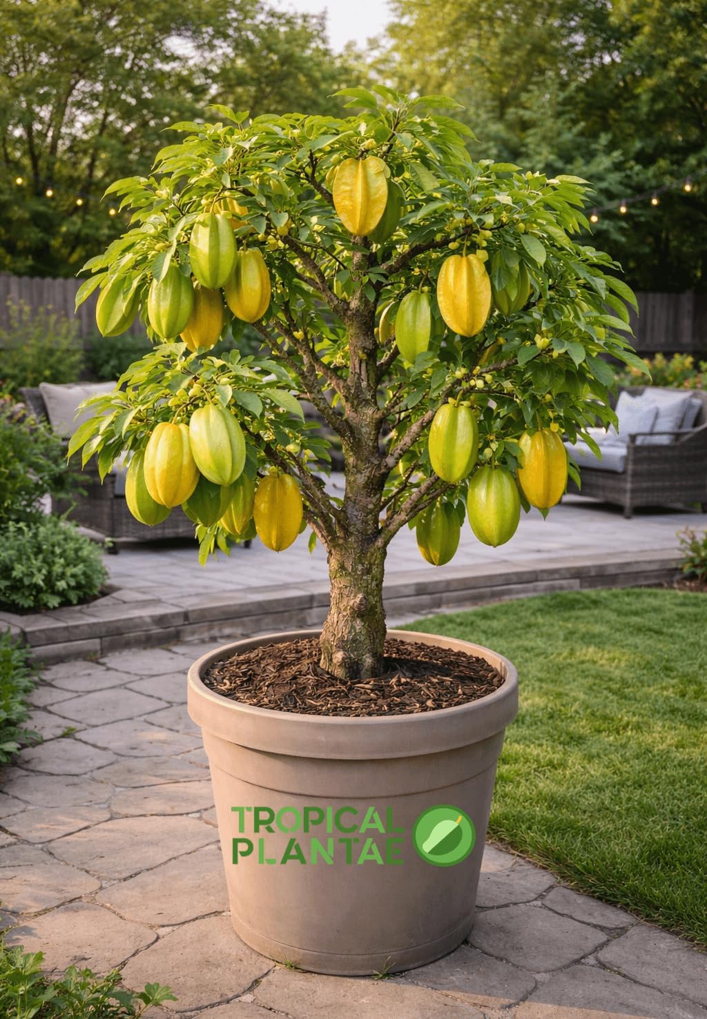 Star Fruit Tree (Averrhoa Carambola) – Live Tropical Fruit Tree – USDA Certified