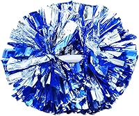 Vista 27 de Hooshing - Paquete de 2 pompones de animadora con mango tipo bastón, pompones para espíritu de equipo, deportes, bailes, animación, para niños, Negro