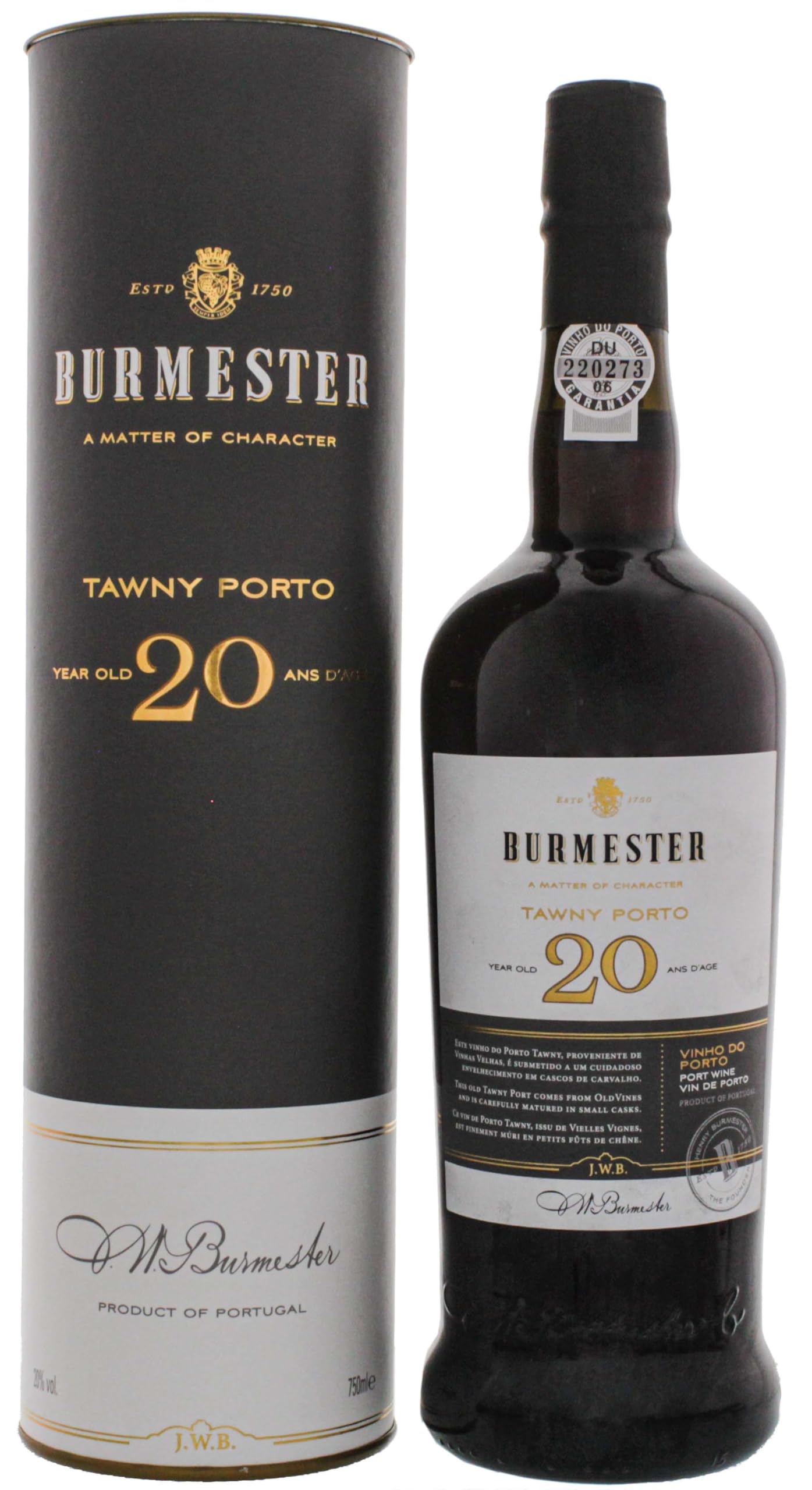 Burm Ester Tawny port 20 años (1 x 0.75 l)