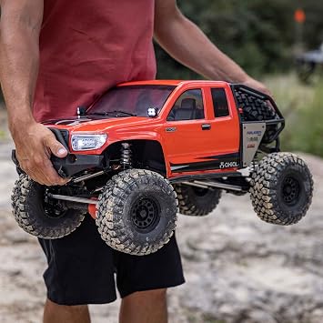 Axial SCX6 Trail Honcho 1/6 4WD RTR RC Crawler, Red, AXI05001T1