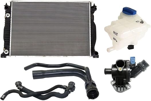 Radiators for Audi for A4 Quattro 2002-2005 Aluminum Core 1.38 in Inlet Diameter Kit
