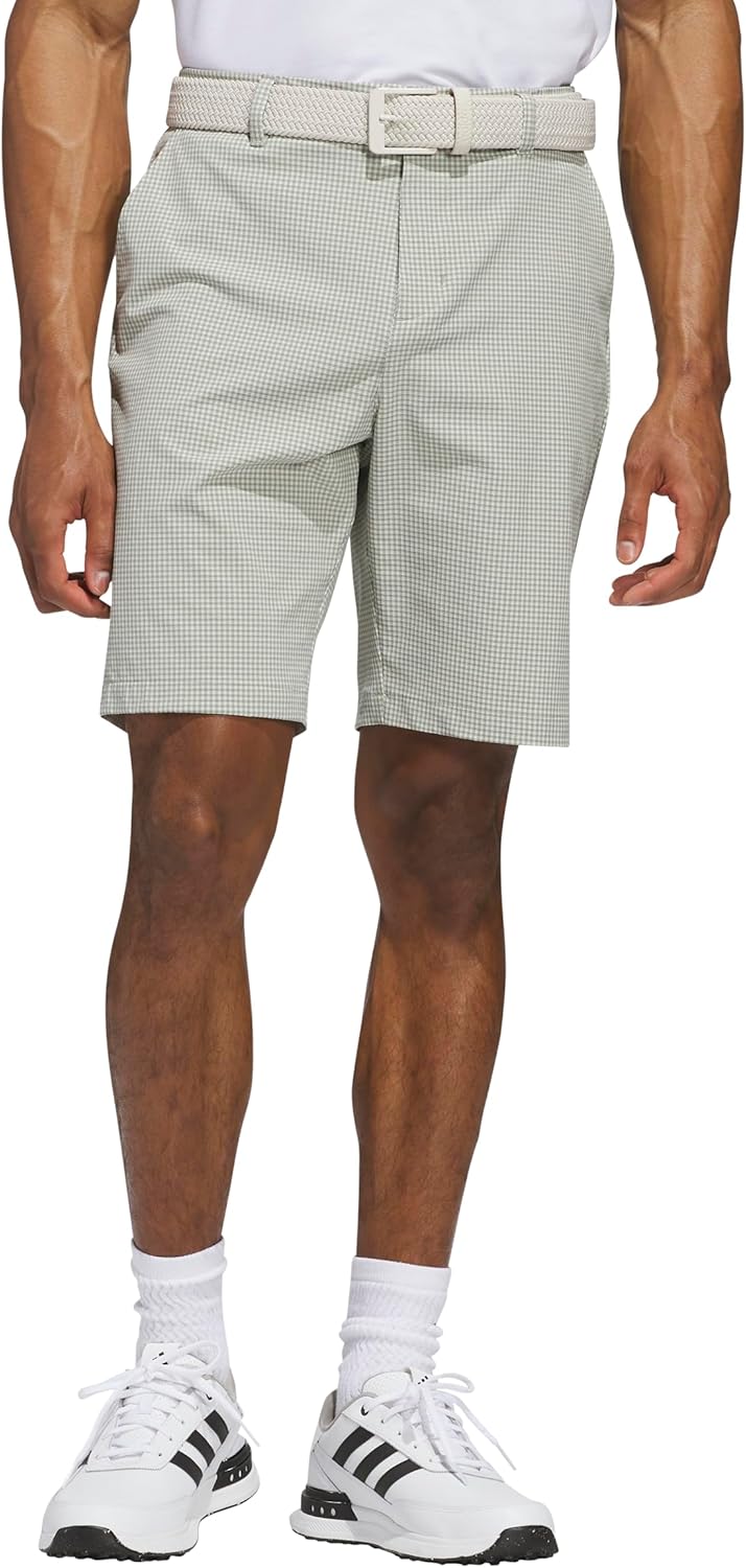 adidas Mens Ultimate365 9-inch Novetly Short 42 Putty Beige S25/Alumina S20