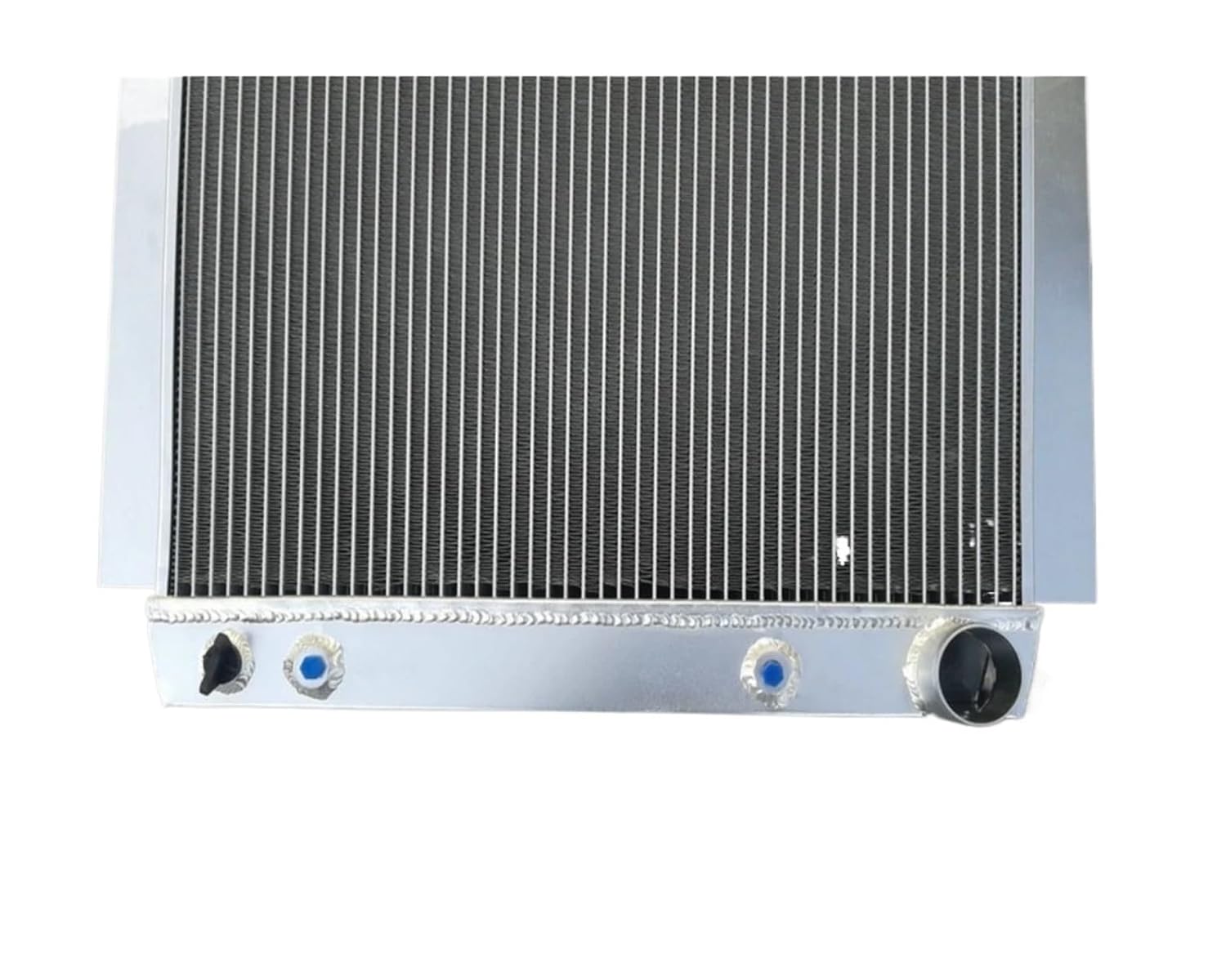 Compatible with Chevy 3100/3600/3800 Suburban Panel Truck Pickup l6 V8 at/MT 1947-1954 3Row Aluminum Radiator