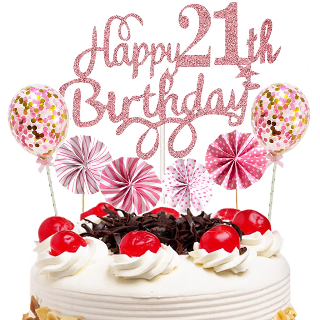 Decorazioni Festa Pensione Oro Rosa | Banner Palloncini Topper Torta E Bandierine | Kit Completo Per Addio Al Lavoro Donne - 3