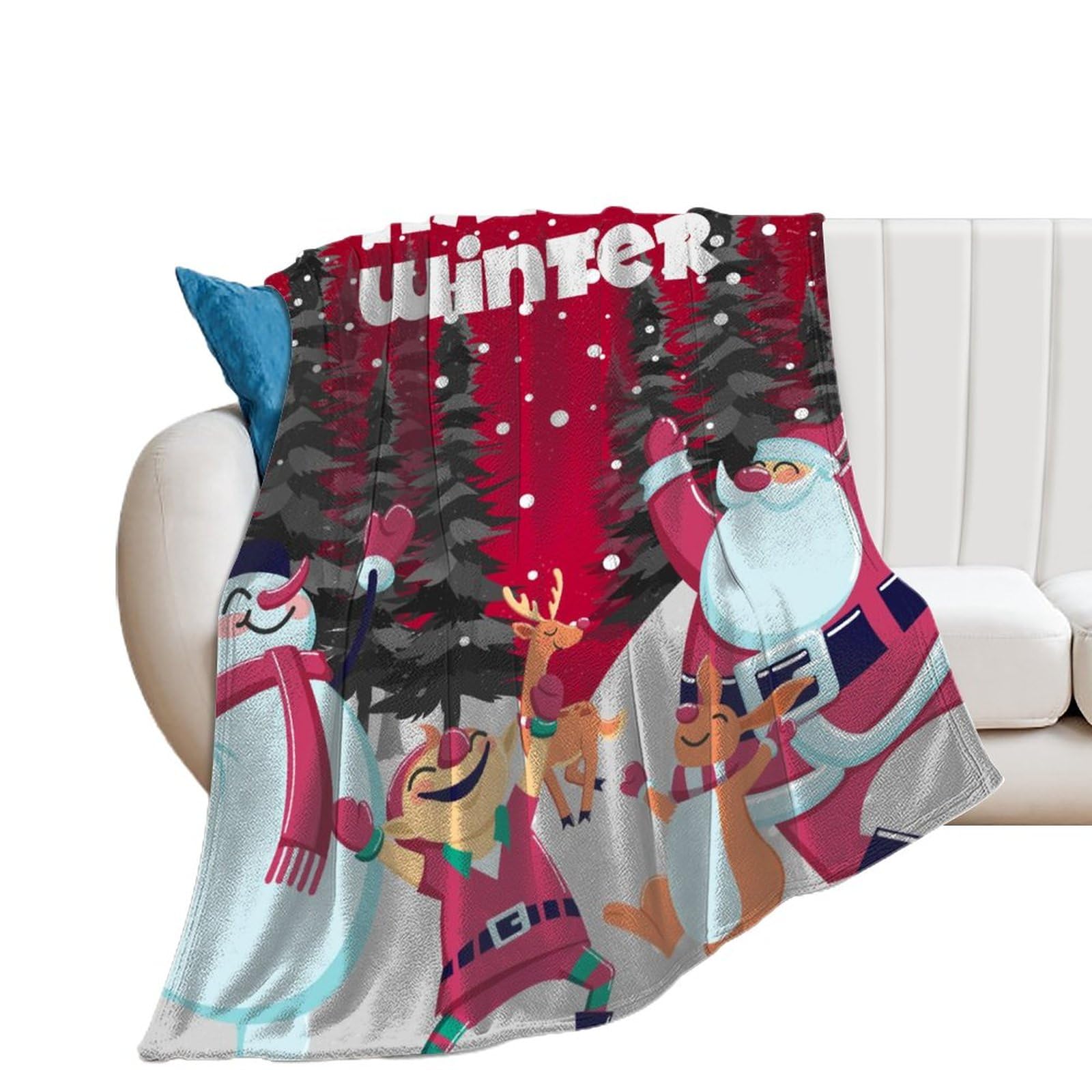 Couverture flanelle haut de gamme plaid polaire lit canapé 100x130cm