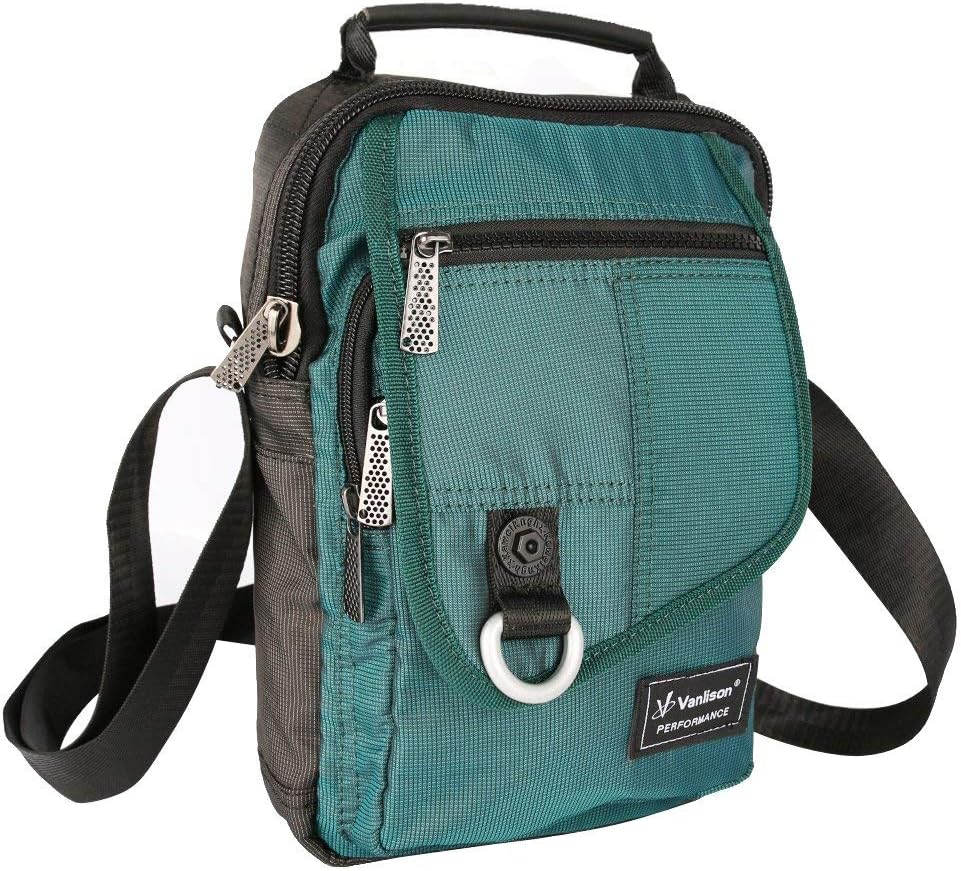 Vertical Messenger Bag, Crossbody Bag, Shoulder Bag Work Satchel for iPad Tablet Kindle