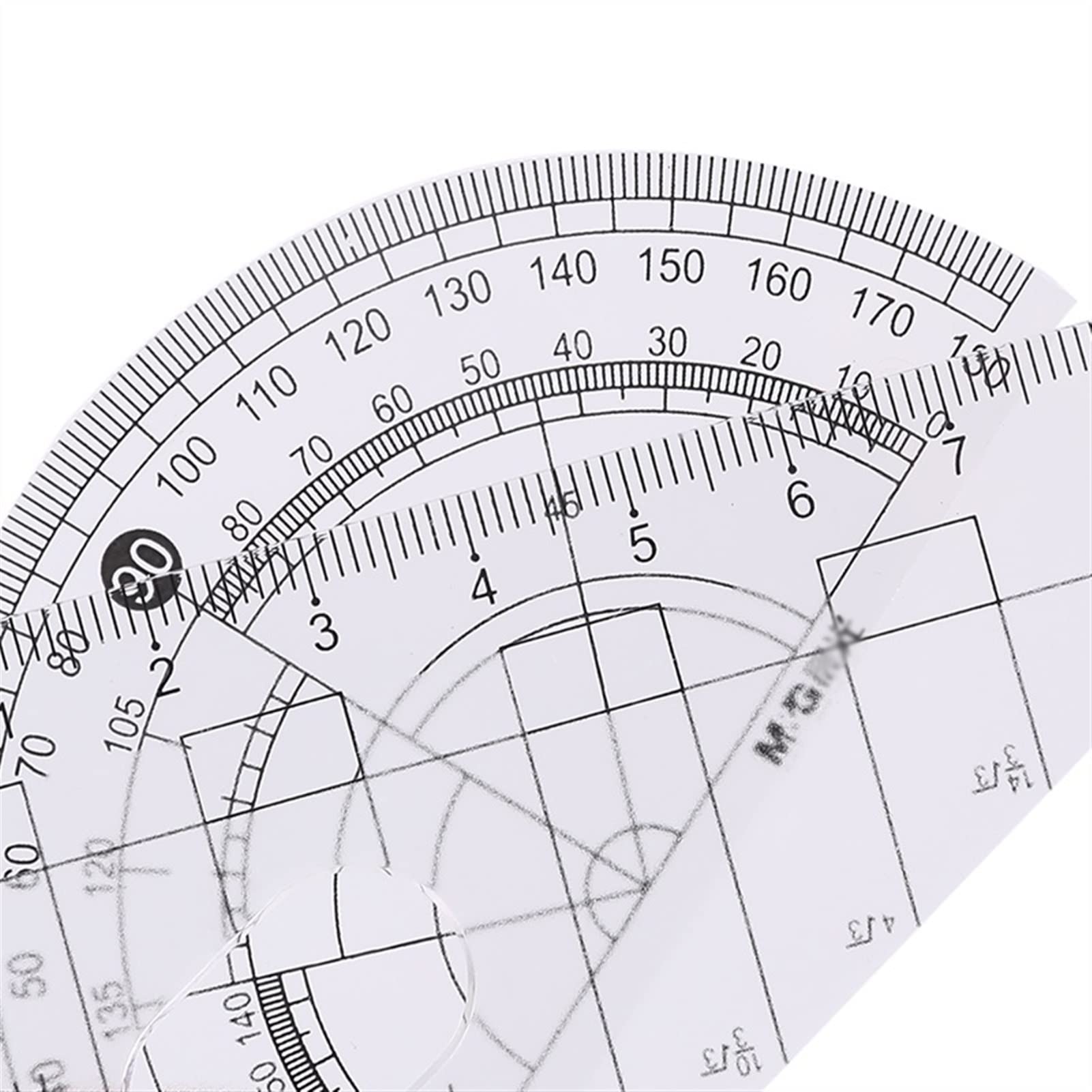 Mathe-Geometrie-Set, Zirkel, Mathe-Set, Geometrie-Set, Mathe-Winkelmesser-Set, Geometrie-Set, 8 Stück/Set, Geometrie-Winkelmesser, Zirkel-Set, mathematische Zeichenwerkzeuge, Radiergummi, Lineal, Stud